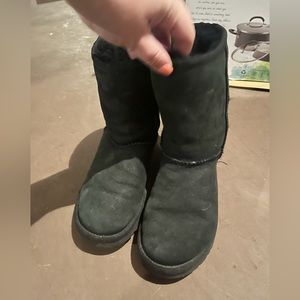 Black UGG boots